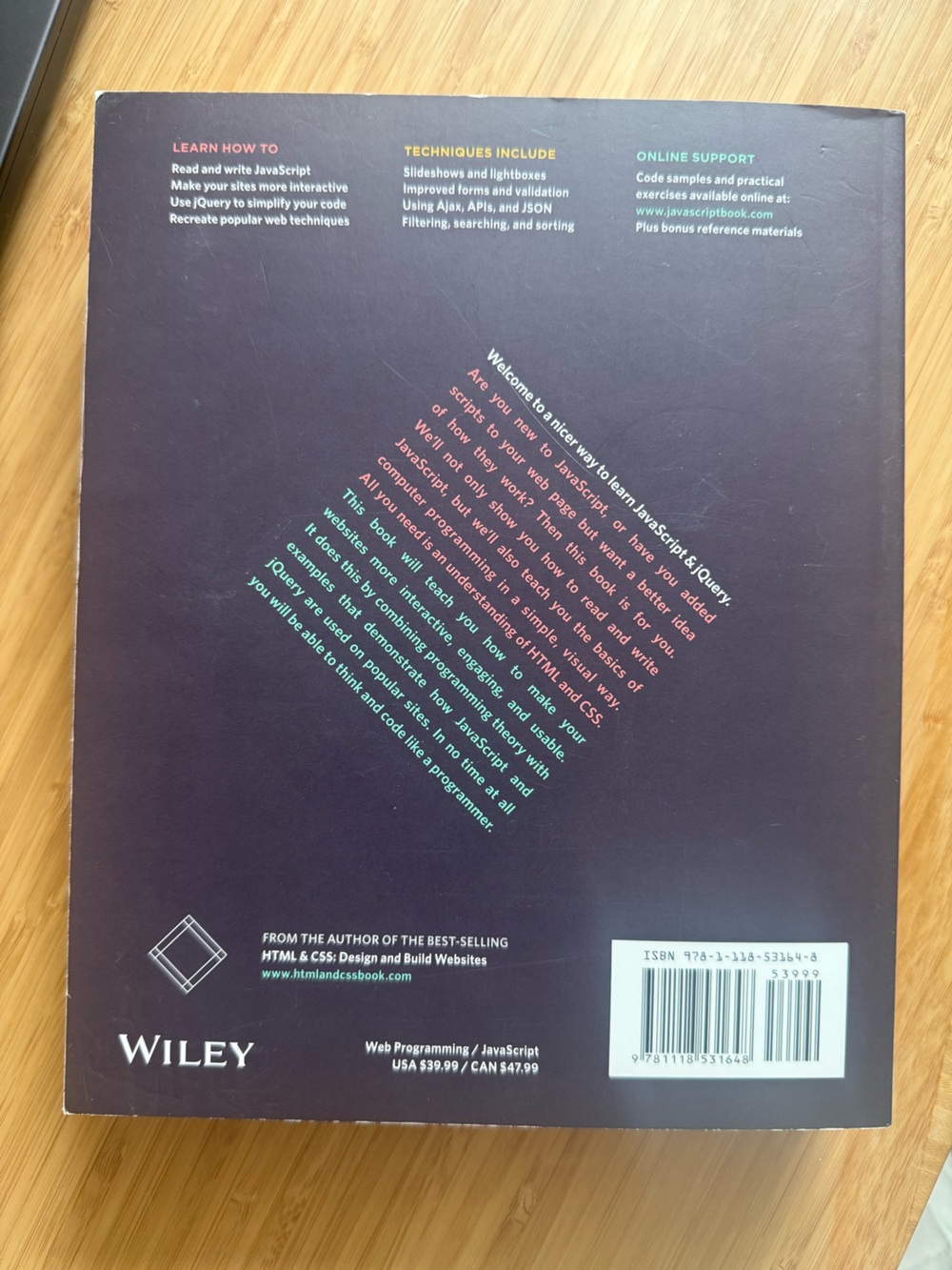 JavaScript & jQuery Book - by Jon Duckett - Picture 3 of 3